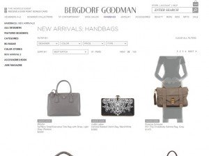 Bergdorf Goodman Handbags New Arrivals July 2014