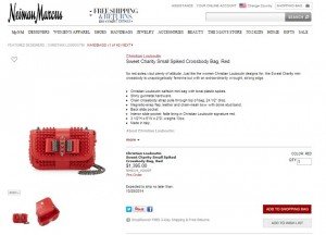 Christian Louboutin Sweet Charity Bag