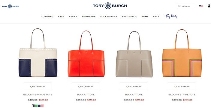 Tory Burch Memorial Day Sale Handbags