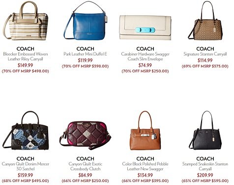 6pm Coach Bags on Sale