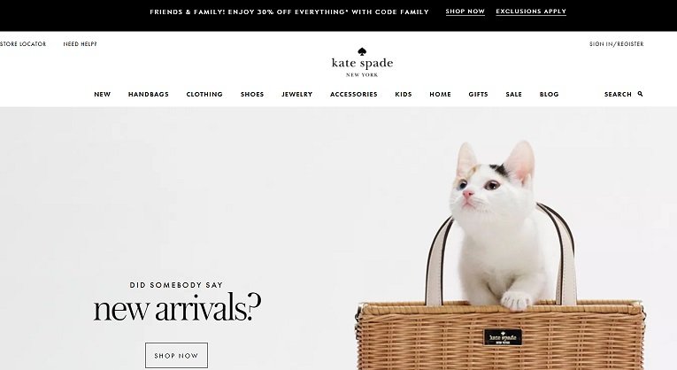 Kate Spade Friends and Family