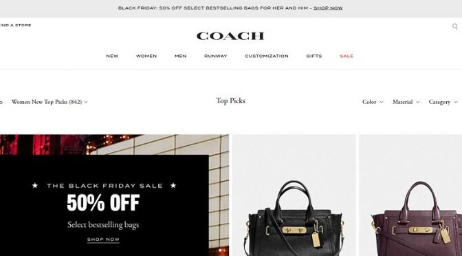 Coach Black Friday 2018